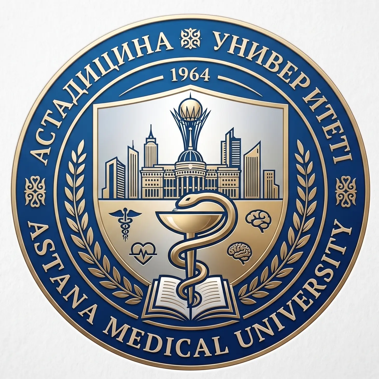 Astana Medical University logo